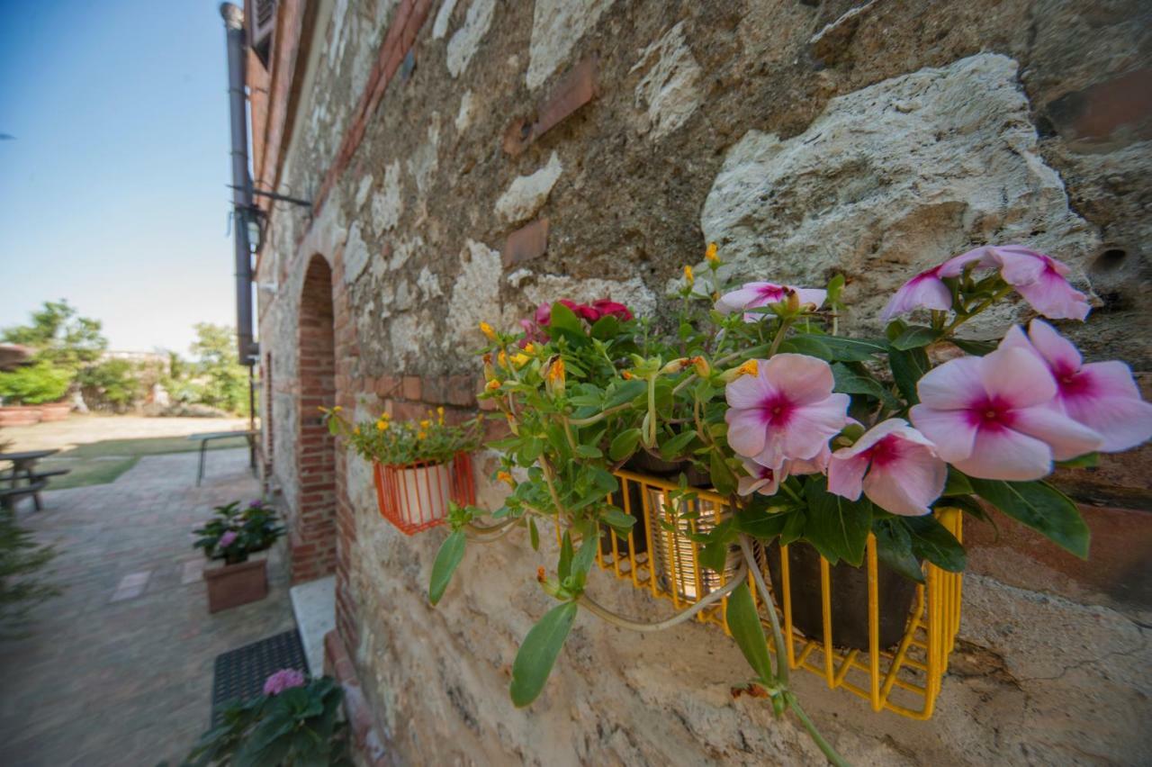 Agriturismo Podernuovo Asciano Buitenkant foto
